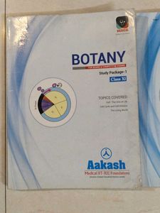 Aakash Botany Study Package for XI - NEET/IIT JEE