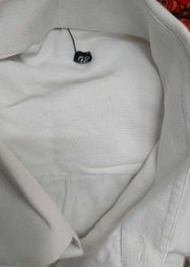 Men&#39;s White Button-Down Shirt