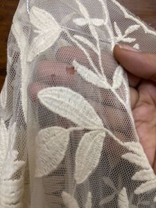 Net Embroidered Top