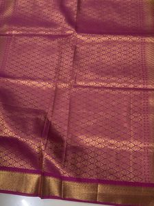 Green &amp; Pink Saree with Blouse