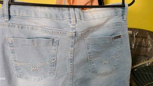 Light Wash Denim Jeans