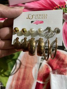 EARRINGS COMBO OF 6