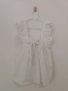 White Top with Pink Bows