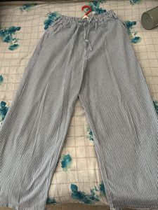 Striped Wide Leg Pants