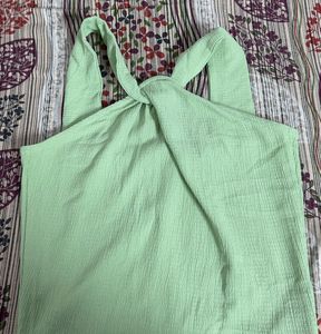 Mint Green Halter Top