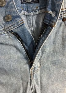 Ripped Light Wash Jeans