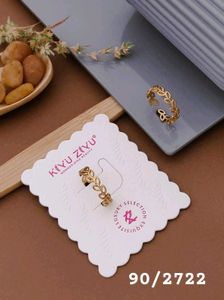 Anti Tarnish Jewellery Gold plated adjustabl