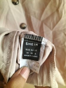 SHEIN Button Down Chic Top