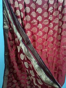 Banarasi Silk Saree - Red
