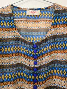 Libas XS Button Up Kurta