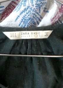 PRICE DROP -Black Zara Top