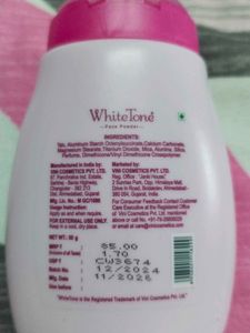 WhiteTone Face Powder