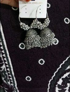 4 OXIDISE EARINGS