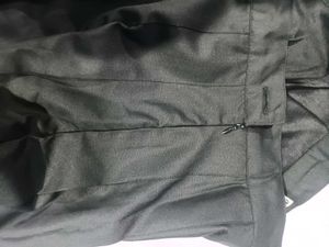 Korean black mini skirt