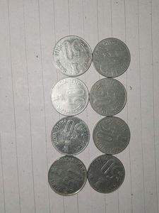 50 Paise - Set Of 8 - Different Years