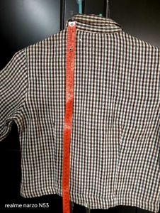 Smart N stunning Tangibles fitted crop zipup top/j