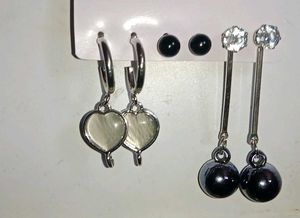 Pack Of 3 Earrings