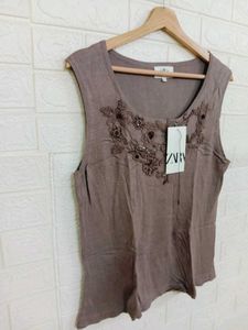 Embellished Tank Top