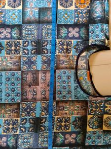 L Size Cape  Trendy Blue Colour