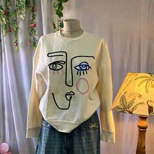 Zara Embroidered Sweatshirt