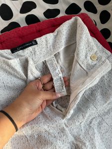 Zara Women White Shorts