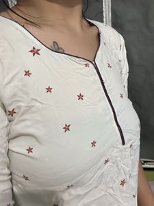 Cute Star Print Kurta