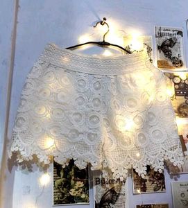 crochet lace shorts 😍🩳