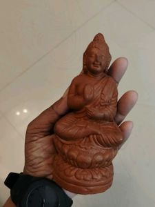 Terracotta Buddha Statue