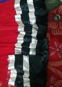Red Black Colour Gown
