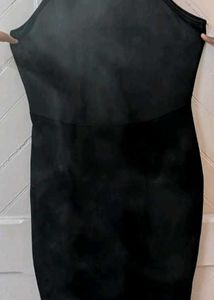 Sleek Black Bodycon Dress