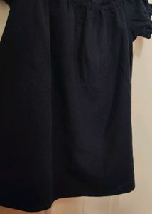 Vera moda Off-shoulder Navy Blue Top