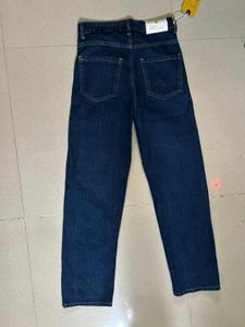 Baggy Navy Blue Jeans