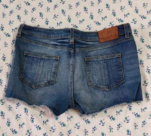 Zara Basic Denim Shorts
