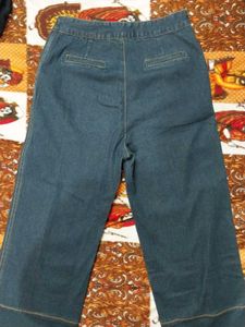 Wide Leg Denim Jeans