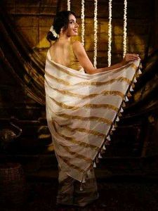 Elegant Black Saree