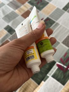 MamaEarthVitamin C Range Sunscreen And Moisturiser