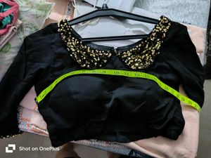 Black Shimmer Lehenga Choli
