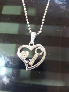 Silver Chain With Pendant