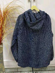Heathered Blue Hoodie