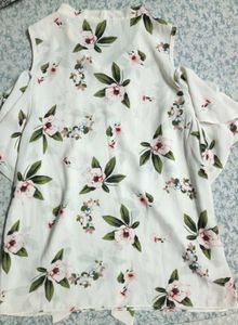 Cut Sleeve Top