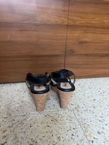 👡🖤 Chic Black Woven Wedge Sandals 🖤 👡