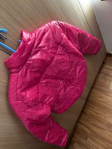 Stylish Pink Puffer Jacket