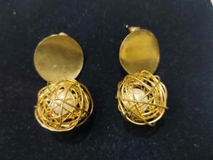 Gold Coloured Earrings