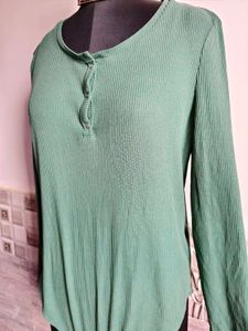 🎁Buy 1, Get 1 Free🎁XL/ 2XL Green Bodysuit Top