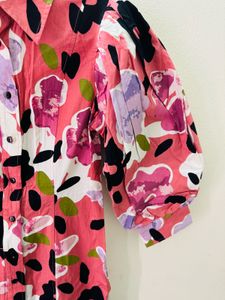 Reserved Pink Floral Dress