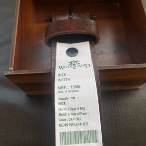 Woodland Leather Belt