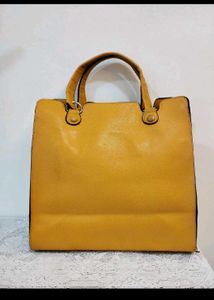 Vintage Mustard Yellow Tote Bag✨