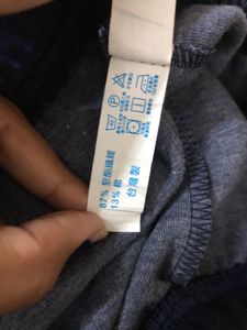 Blue Track Pant For Men