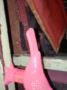 Vintage Pink Bird Whistle