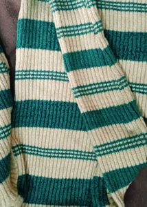 Striped Knit Sweater